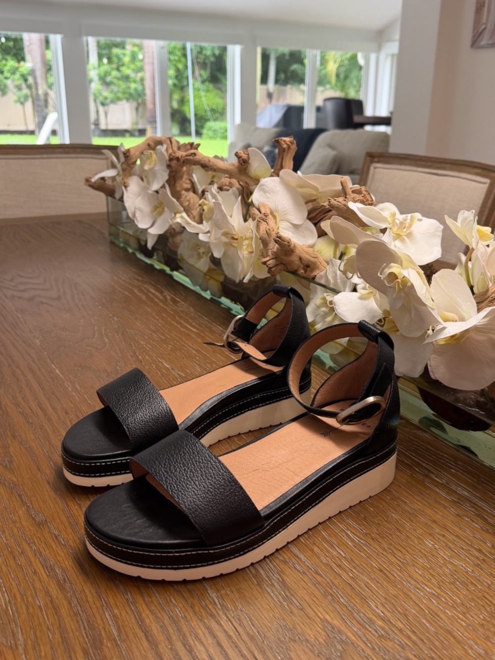 Frankie4 Sky Black Tumbled sandals - 8.5 - Picture 2 of 10